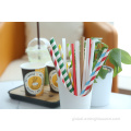 Cardboard Straws Paper Straw with Colorful Design Supplier